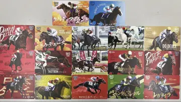 G1 우승 경주마 쿠오 카드(기사용) 17장