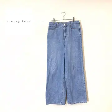 띠어리 럭스 와이드 데님 팬츠 띠어리 럭스 사이즈 40
