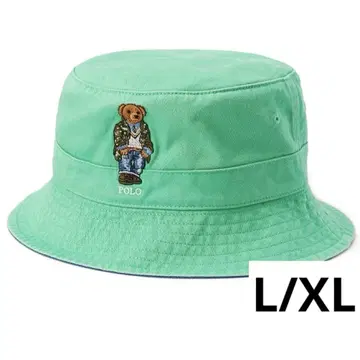 L/XL 베어 자수 햇 랄프 로렌
