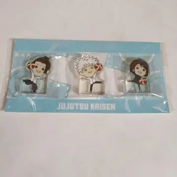 주술회전 타스코 농구 아크릴 블록 고죠 사토루 게토 스구루 이에이리 쇼코