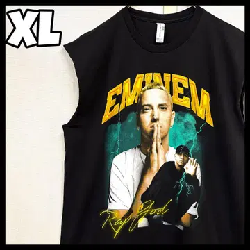EMINEM 에미넴 탱크탑 랩 컷오프 래퍼 슬리브리스