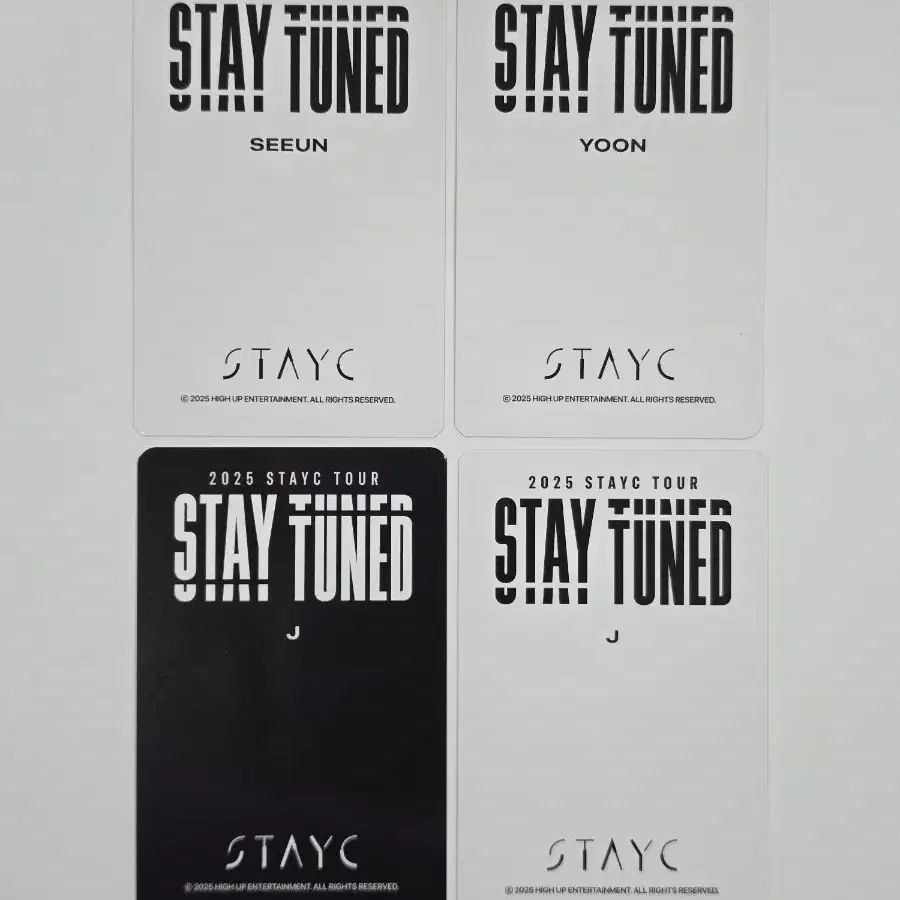Stayc Tour 25 Years STAY TUNED Random Trading Card on