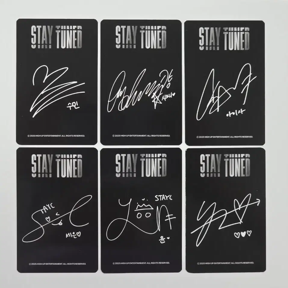 Stayc Tour 25 Years STAY TUNED Random Trading Card on