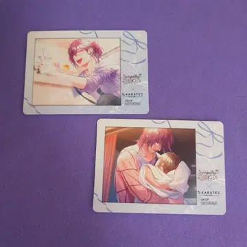 가라오케의 철인 가라테츠 SympathyKiss 콜라보 폴라로이드풍 카드