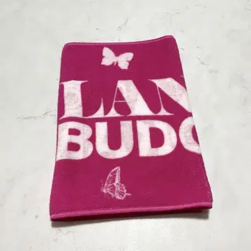 LANA 무도관 페이스타월 핑크