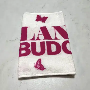 LANA 무도관 페이스 타월 화이트