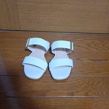 AU BANNISTER 샌들 화이트 사이즈 S