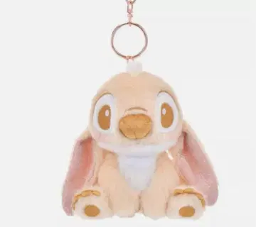 스티치 shiny 봉제 인형 키링 키체인 골드 택 없음