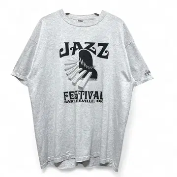 구제 의류 90s JAZZ 싱글 스티치 USA 빈티지 티셔츠 824