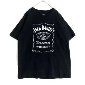 3031 Jack Daniel's 잭 다니엘 기업 T 티셔츠 블랙