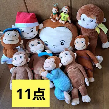 오자루의 조지 묶음 판매 봉제 인형 마스코트 백팩 쿠션