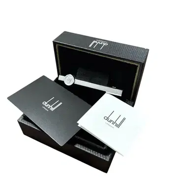 미사용 dunhill 던힐 넥타이핀 넥타이바 상자