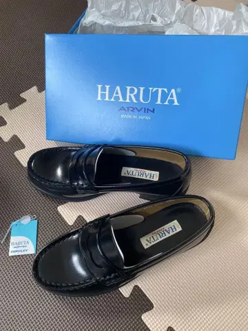 HARUTA 블랙 로퍼