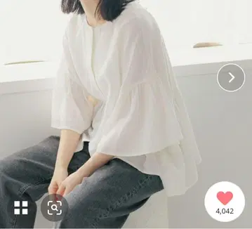 니코앤드 COMFORT 린넨 와이드 블라우스