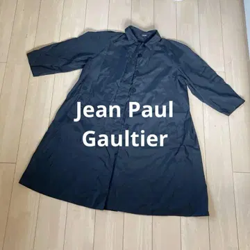 Jean Paul Gaultier 블랙 토나일론 코트
