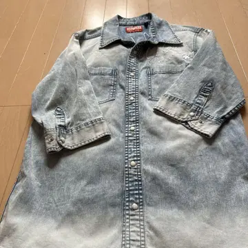 GOTCHA 그라데이션 데님 셔츠