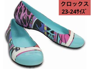 크록스 패트리샤 필드 콜라보 플랫 슈즈 W7 23-24cm