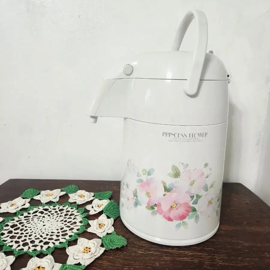 빈티지 조지루시 꽃무늬 마호병, image size:900x900