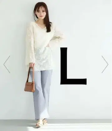 coca 골지 데님 플레어 팬츠