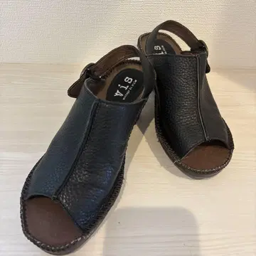 ViS 블랙 컴포트 샌들