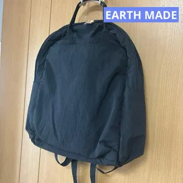 EARTH MADE 12 포켓 인사이드 프린트 백팩