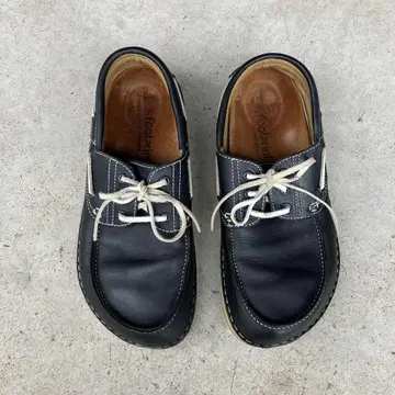 버켄스탁 footprints 데크 슈즈 가죽