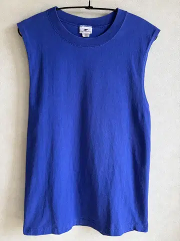 90s PRO SPIRIT 무지 탱크탑 Made in USA 페이드