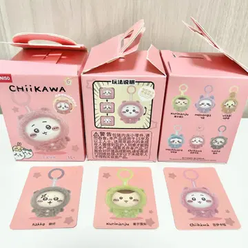 중국 miniso 치이카와 (먼작귀) 페이스 체인지 마스코트