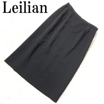 Leilian 레리안 허리 밴딩 롱 스커트 그레이 11 B6122