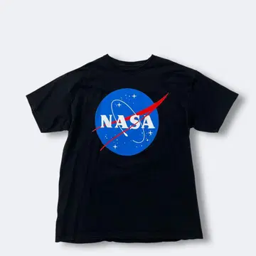 00년대 구제 의류 NASA 프린트 티셔츠