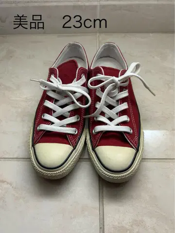CONVERSE ALL STAR 레드 23cm