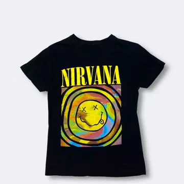 00년대 구제 의류 NIRVANA 닐바나 프린트 티셔츠