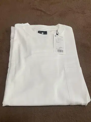 스노우피크 Pocket T shirt 화이트 XL