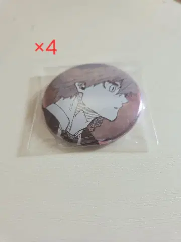 최애 캐릭터 캔뱃지 블랙 나란세