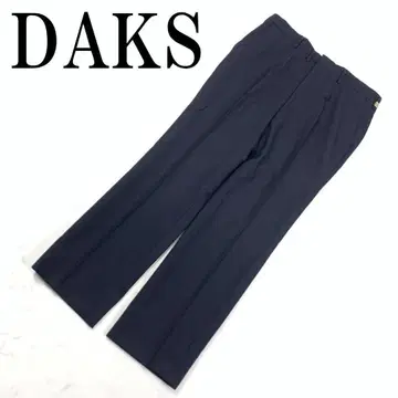 LA5744 DAKS 덕스 프레스 슬랙스 팬츠 네이비 91