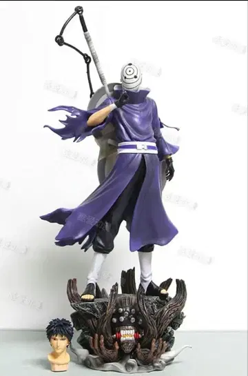 NARUTO 우치하 오비토 피규어 머리 부품 2종