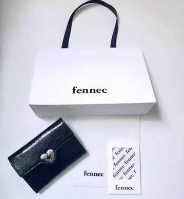FENNEC HEARTY FLAP WALLET 블랙
