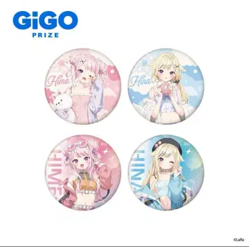 HIMEHINA 캔뱃지 GiGO 한정판 4종 세트