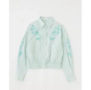MOUSSY WESTERN SHIRT 블루종 블루