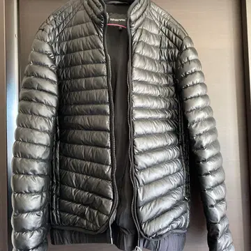엠포리오 아르마니 블랙 다운 자켓 XL