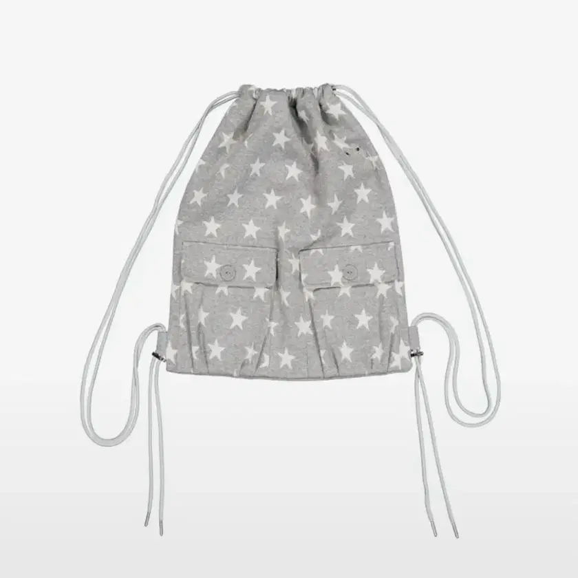 ★SETUP-EXE★STAR POCKET GYM SACK / BLACK★正規品/韓国送料込 setup.exe | STAR POCKET GYM SACK BLACK