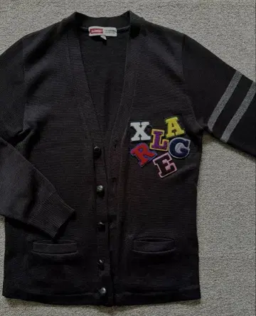 XLARGE 컬러풀 패치 가디건 M 사이즈