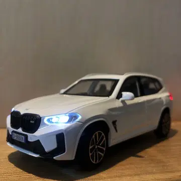 BMW X3 화이트 미니카