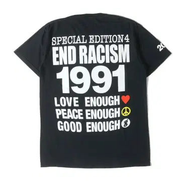 L 사이즈 infinitearchives END RACISM Tee