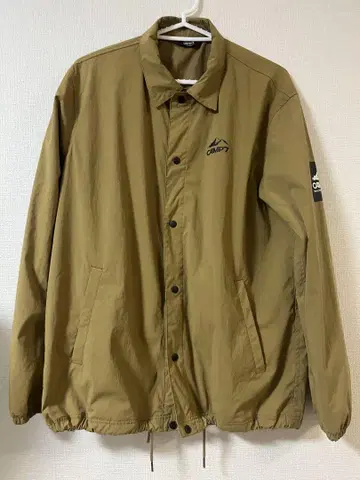 CAMP7 카키 나일론 자켓
