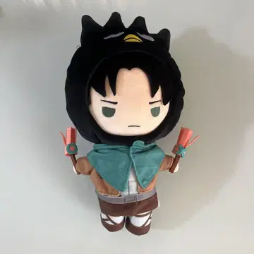 리바이 봉제 인형 조사병단 코스튬 산리오 콜라보