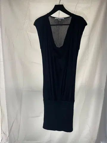 DIANE von FURSTENBERG 니트 원피스 블랙 네이비