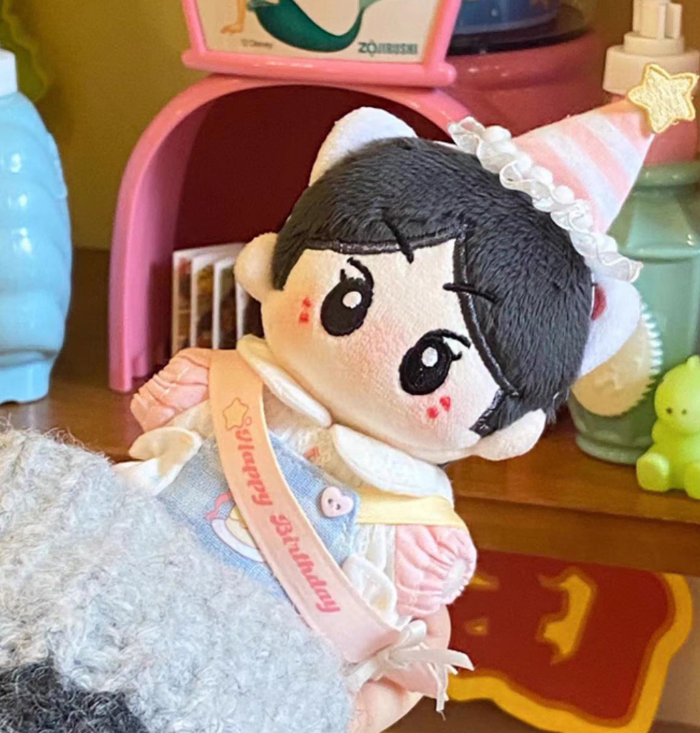 (당일발송) 10cm 인형옷 생일 소원