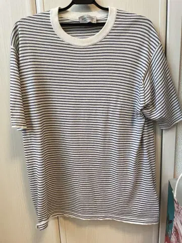 JOHN SMEDLEY 스트라이프 티셔츠 S 사이즈
