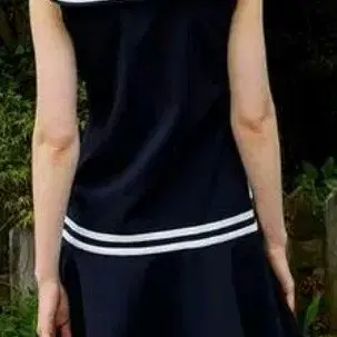 Ivana Helsinki Sailor tennis dress, navy, M #이바나,#헬싱키